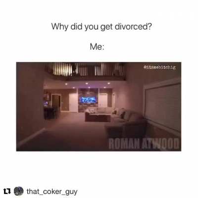 one sec before divorce !