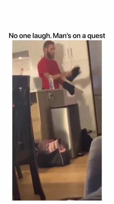 he's on a mission