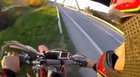 Driving over a bridge