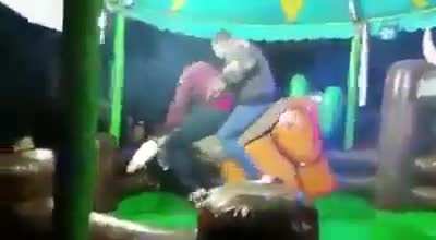 what are you doing mechanical bull operator????