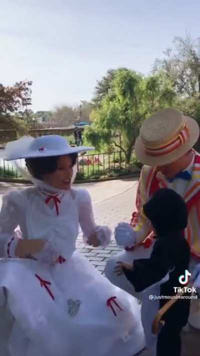 Mary and Bert meet a penguin