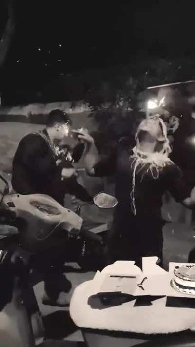 boys partying so hard