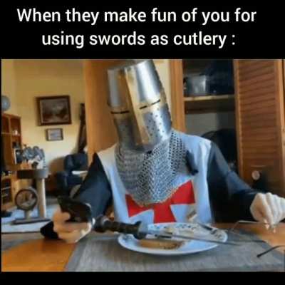 I prefer the medieval ways
