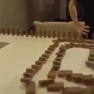 What could go wrong with making cookie dominos?...