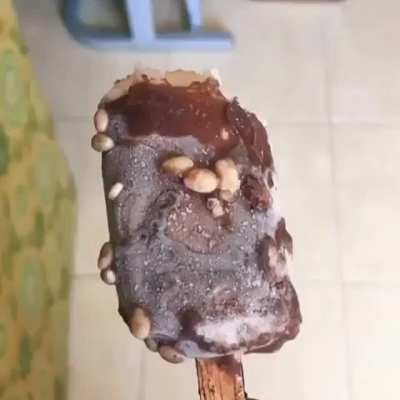 Always bite your ice cream