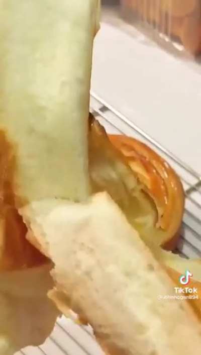 This bread is making me ridiculously hungry right now.