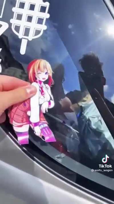 Vandalising cars for internet points