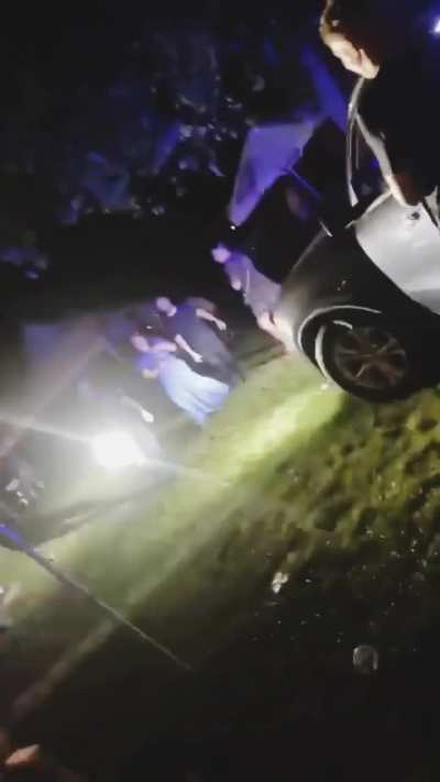 Hey maybe don't get in a police car the wrong way.