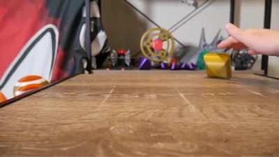 Non spherical roling objects