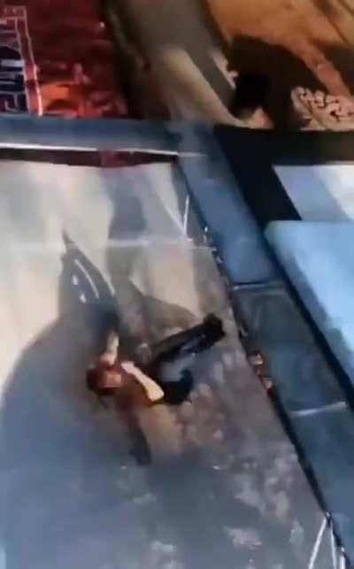 Graceful trampoline jumping