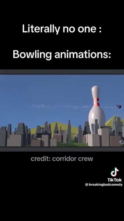 Bowling animations
