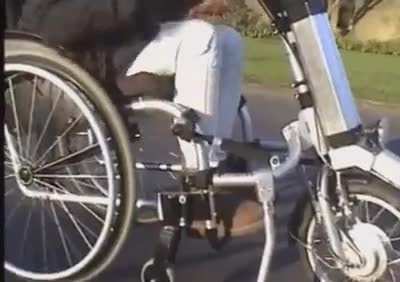 The "Firefly" wheelchair attachment