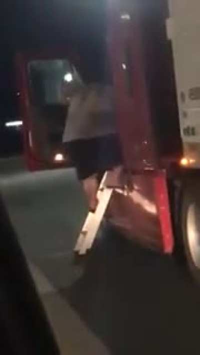 Things you see at a truck stop ..