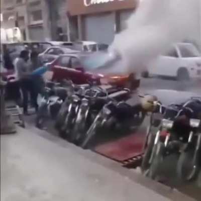 to put out fire