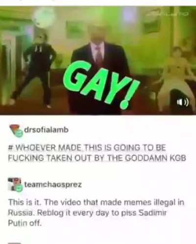 the video that made memes illegal in russia ?
