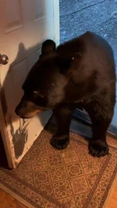 He bearly escaped