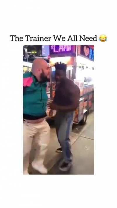 He was just trying to have his hotdog ?