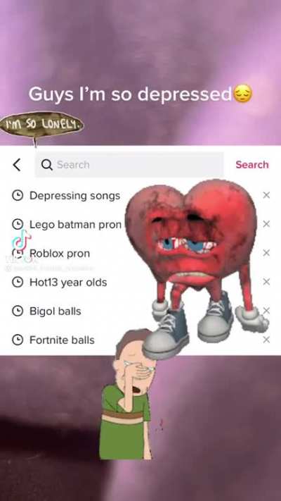 so sad