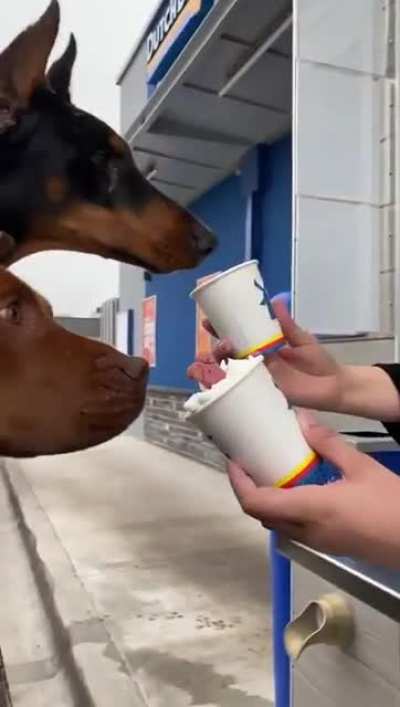 "Heavy on the whipped cream, please!"