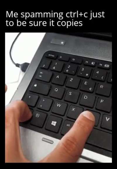 I hope im not the only one doing this. :D