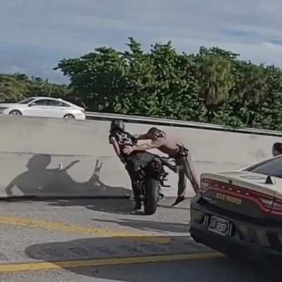 Running from the cops ?