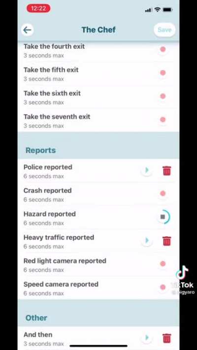 Custom navigation