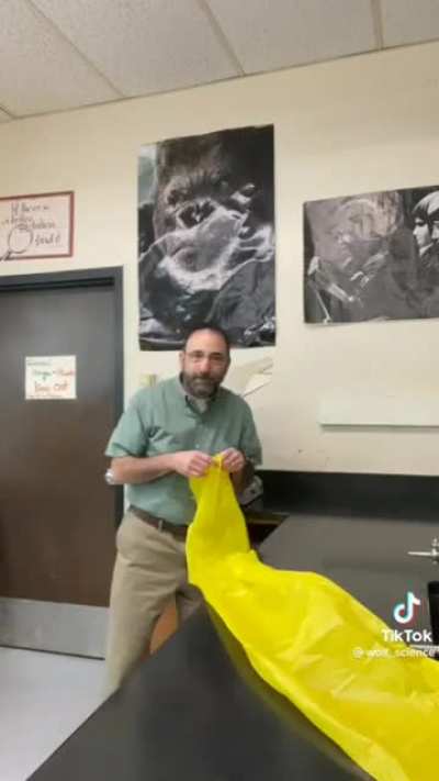 Physics teacher knows what he’s doing