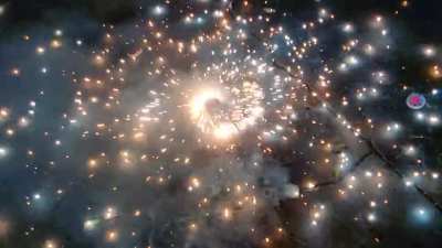 Crackers during festival in India
