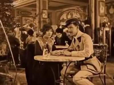 This shot from the movie Wings (1927) is too good for it's time.