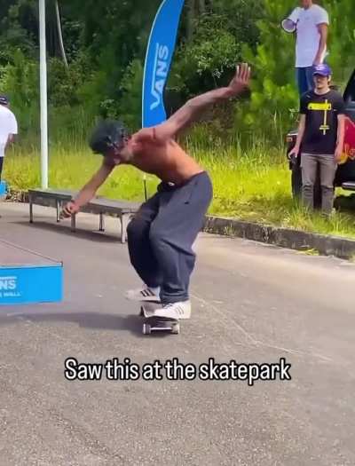 Unlockable Skate 4 character performs sweet trick
