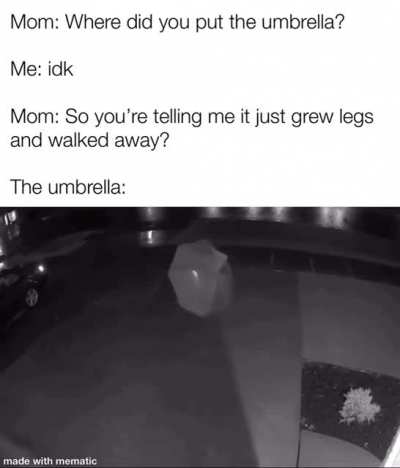 Yes mom, it did