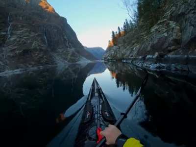 This stunning POV in Norway