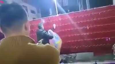 When a marksman play carnival games.