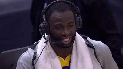 [Highlight] Draymond Green on playing in the NBA Marvel game: "My kids are watching this game, so I'm the Marvel hero. They think I'm a superdad now."