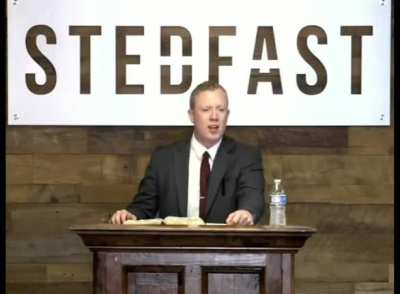 Christian preacher says that " all gay people should be lined up against a wall and shot in the back of the head"