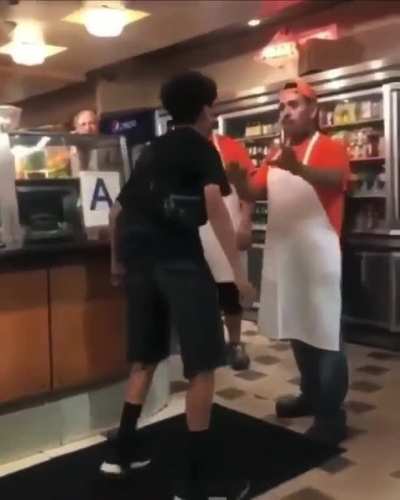 He wants to be touched real hard ?