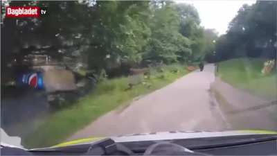 An insane and interesting Norwegian police chase