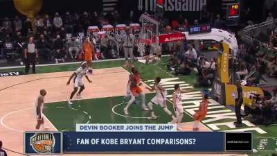 [Highlight] Devin Booker on The Jump says "I should never be compared to Kobe Bryant"