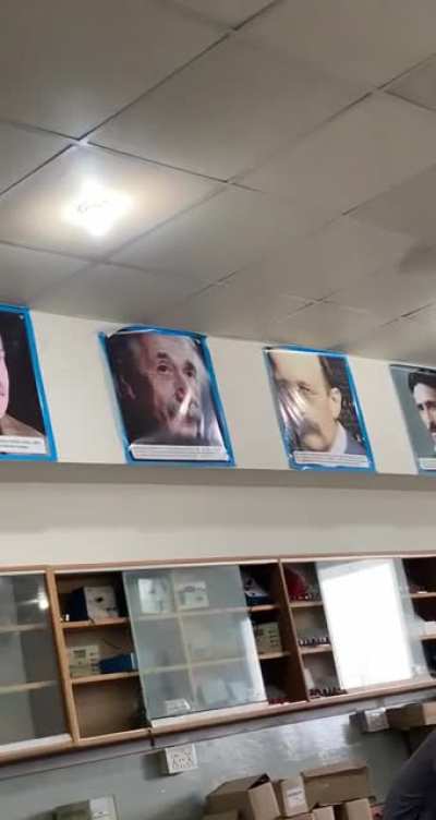 Top physicists according to my college