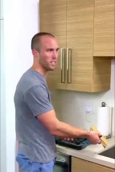 "I do my own plumbing."