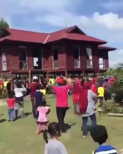 moving a house.
