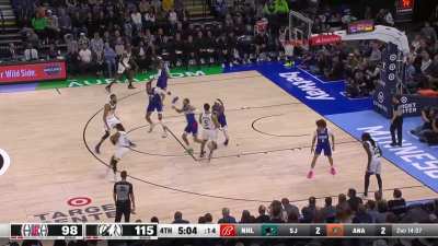 [Highlight] Gobert throws it down off the feed from Dlo