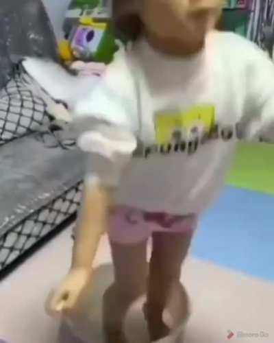Jump out of water