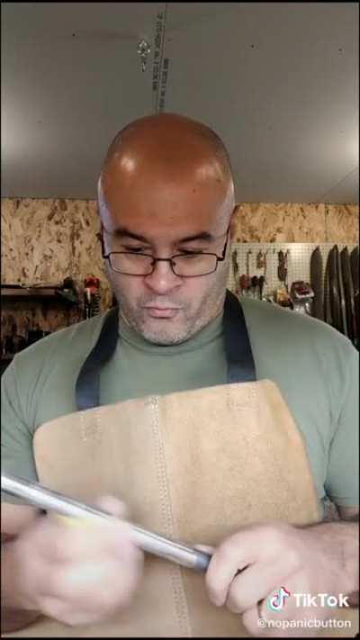 the shit this poor guy puts up woth, and yes this was a real order he had to make, every videl hes made was about a real order