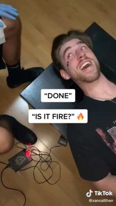 TikTok Tattoo.. smart move