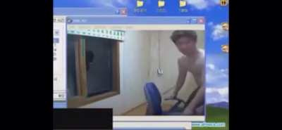Korean man sings