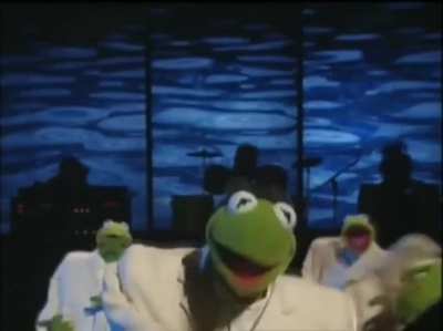 Kermit the Frog sings "Once in a Lifetime" (Talking Heads)