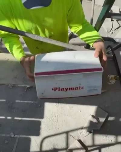 To party at work
