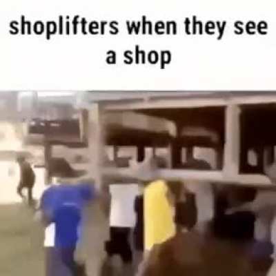 Shoplifters be like