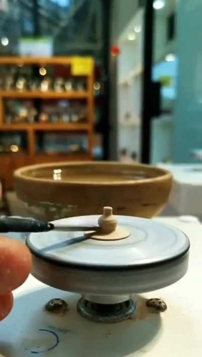Making a micro pot